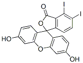 DIIODOFLUORESCEIN Struktur