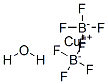 COPPER(II) TETRAFLUOROBORATE HYDRATE Struktur