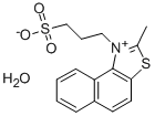 2-METHYL-1-(3-SULFOPROPYL)NAPHTHO(1 2-D& Struktur