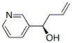 3-Pyridinemethanol,alpha-2-propenyl-,(alphaR)-(9CI) Struktur