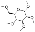 methyl 2,3,4,6-tetra-O-methyl-alpha-D-mannopyranoside Struktur