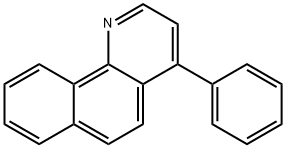 4-PHENYLBENZO[H]QUINOLINE Struktur