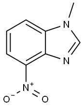 4-NITRO-1-METHYLBENZIMIDAZOLE Struktur