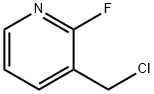 Pyridine, 3-(chloromethyl)-2-fluoro- (9CI) Structure