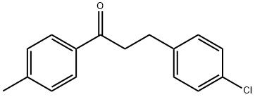 3-(4-CHLOROPHENYL)-4'-METHYLPROPIOPHENONE Struktur