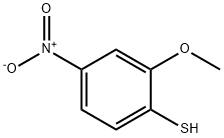 Benzenethiol, 2-methoxy-4-nitro- (9CI) Struktur