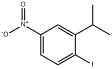 2-Iodo-5-nitroisopropylbenzene Struktur