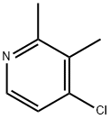 Pyridine, 4-chloro-2,3-dimethyl- (9CI) Struktur