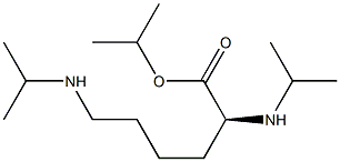 N2,N6-Diisopropyl-L-lysine isopropyl ester Struktur