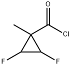 Cyclopropanecarbonyl chloride, 2,3-difluoro-1-methyl- (9CI) Struktur