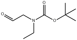 N-Boc-(ethylamino)acetaldehyde Struktur