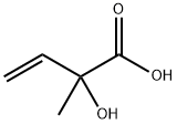 2-HYDROXY-2-METHYL-BUT-3-ENOIC ACID Struktur