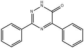 3,5-Diphenyl-1,2,4-triazin-6(1H)-one Struktur