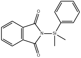 N-(Dimethylphenylsilyl)phthalimide Struktur