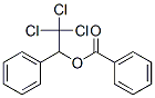 Benzoic acid 1-phenyl-2,2,2-trichloroethyl ester Struktur