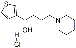 4-(1-piperidyl)-1-thiophen-3-yl-butan-1-ol hydrochloride Struktur