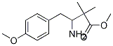 Methyl 3-aMino-4-(4-Methoxyphenyl)-2,2-diMethylbutanoate Struktur