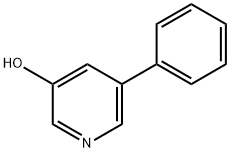 3-HYDROXY-5-PHENYLPYRIDINE Struktur