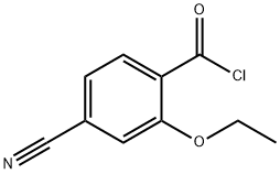 Benzoyl chloride, 4-cyano-2-ethoxy- (9CI) Struktur