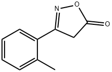 3-(2-METHYLPHENYL)-5(4H)-ISOXAZOLONE Struktur