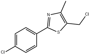 5-(CHLOROMETHYL)-2-(4-CHLOROPHENYL)-4-METHYL-1,3-THIAZOLE price.