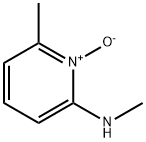 2-Pyridinamine,N,6-dimethyl-,1-oxide(9CI) Struktur