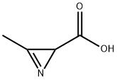 3-Methyl-2H-azirine-2-carboxylic acid Struktur