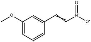 1-Methoxy-3-(2-nitrovinyl)benzene Struktur