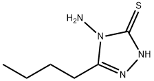 4-AMINO-5-BUTYL-4H-[1,2,4]TRIAZOLE-3-THIOL Struktur