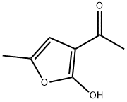 Ethanone, 1-(2-hydroxy-5-methyl-3-furanyl)- (9CI) Struktur