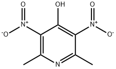 2,6-DIMETHYL-3,5-DINITROPYRIDIN-4-OL Struktur