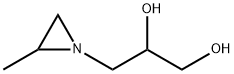 3-(2-methylaziridin-1-yl)propane-1,2-diol Struktur