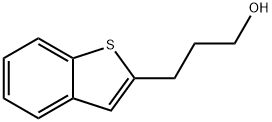 3-BENZO[B]THIOPHEN-2-YL-PROPAN-1-OL Struktur