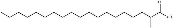 2-methylnonadecan-1-oic acid Struktur