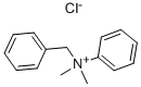 BENZYLDIMETHYLPHENYLAMMONIUM CHLORIDE Struktur