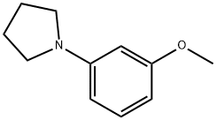 1-(3-METHOXY-PHENYL)-PYRROLIDINE Struktur