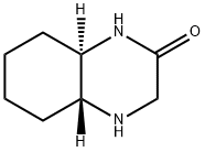 2(1H)-Quinoxalinone,octahydro-,(4aR-trans)-(9CI) Struktur