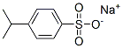 Sodium 4-propan-2-ylbenzenesulfonate Structure