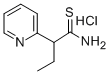 Butyramide, 2-(2-pyridyl)thio-, hydrochloride Struktur