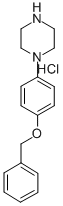 1-(4-BENZYLOXYPHENYL)PIPERAZINE-HYDROCHLORIDE Struktur