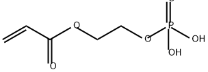 Phosphoric acid 2-(acryloyloxy)ethyl ester Struktur