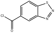 1,2,3-BENZOTHIADIAZOLE-5-CARBONYL CHLORIDE Struktur