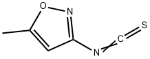 5-METHYL-3-ISOXAZOLYL ISOTHIOCYANATE Struktur