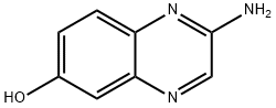 6-Quinoxalinol,  2-amino- Struktur