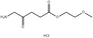 METHOXYETHOXY 5-AMINOLEVULINATE HYDROCHLORIDE Struktur