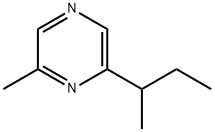 2-Methyl-6-sec-butylpyrazine Struktur