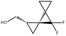 Dispiro[2.0.2.1]heptane-1-methanol, 7,7-difluoro-, (1S,3S)- (9CI) Struktur