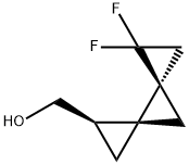 Dispiro[2.0.2.1]heptane-1-methanol, 5,5-difluoro-, (1R,3S,4R)- (9CI) Struktur