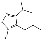 1,2,5-Oxadiazole,3-(1-methylethyl)-4-propyl-,5-oxide(9CI) Struktur