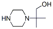 1-Piperazineethanol,-bta-,-bta--dimethyl-(9CI) Struktur